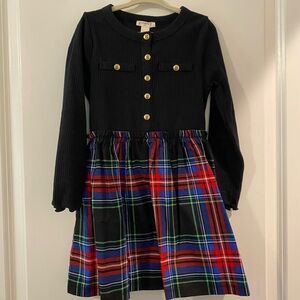 J Crew Tartan Plaid Dress sz 4T